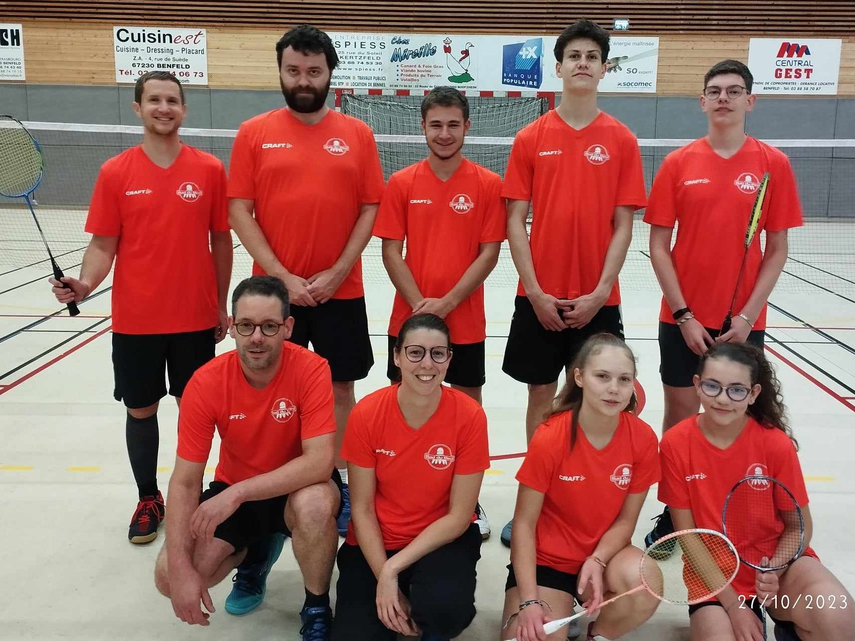 Equipe 1 du Bad du Ried